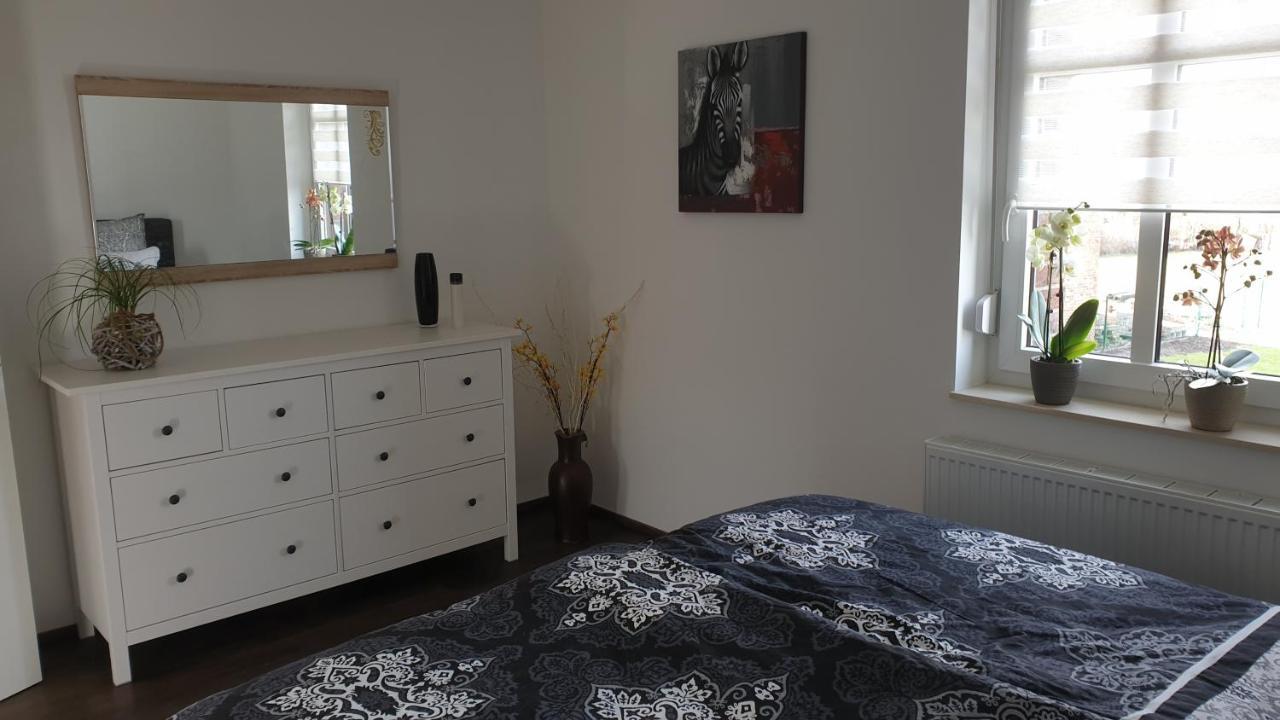 Seensucht & Urlaubstraeume, Ferienwohnung "Seerose" Grossraeschen Dış mekan fotoğraf