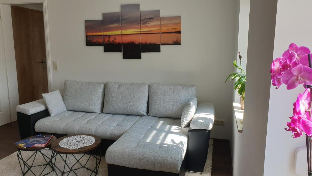 Seensucht & Urlaubstraeume, Ferienwohnung "Seerose" Grossraeschen Dış mekan fotoğraf